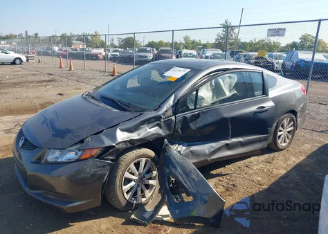 2012 Honda Civic Ex из США, поврежденный, VIN 2HGFG3B83CH516980